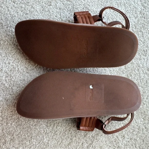 Brown Madewell Emmalee Sandals - Picture 6 of 7